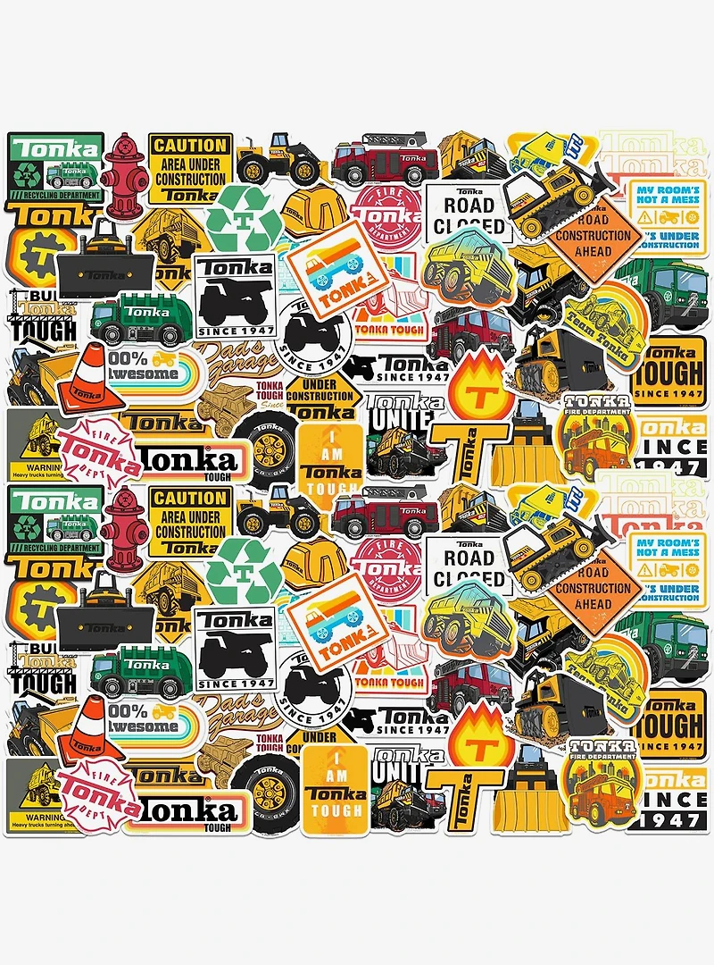 Tonka Miscellaneous 100ct Sticker Pack