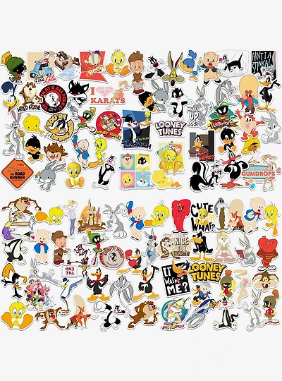 Looney Tunes Miscellaneous 100ct Sticker Pack
