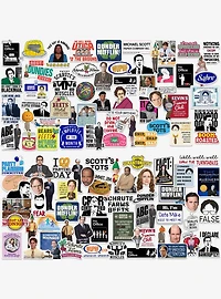 The Office Miscellaneous 100ct Sticker Pack