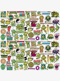 Teenage Mutant Ninja Turtles Variety Mix Miscellaneous 100ct Sticker Pack