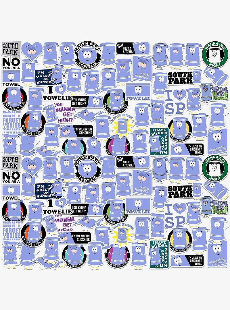 South Park Towelie Miscellaneous 100ct Sticker Pack