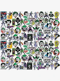 DC Comics Joker Vintage Miscellaneous 100ct Sticker Pack