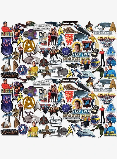 Star Trek Miscellaneous 100ct Sticker Pack