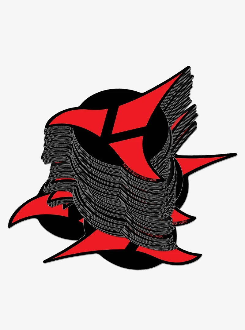 Star Trek Klingon Face Miscellaneous 100ct Sticker Pack