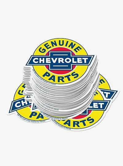 Chevrolet Chevy Genuine Parts Miscellaneous 100ct Sticker Pack