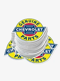 Chevrolet Chevy Genuine Parts Miscellaneous 100ct Sticker Pack