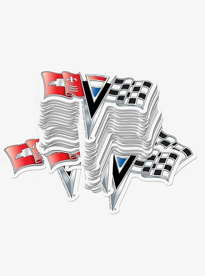 Chevrolet Chevy 1963 Emblem Miscellaneous 100ct Sticker Pack
