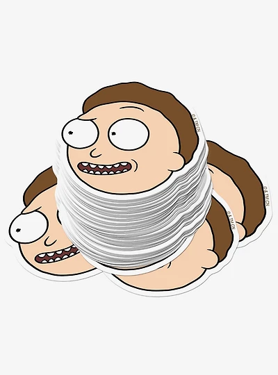 Rick and Morty Expression Miscellaneous 100ct Sticker Pack