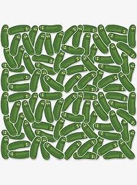 Rick and Morty Pickle Rick Miscellaneous 100ct Sticker Pack