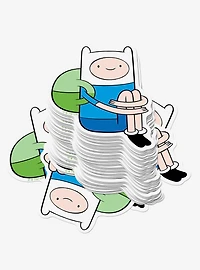 Adventure Time Finn Sitting Miscellaneous 100ct Sticker Pack