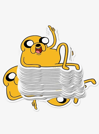 Adventure Time Jake Miscellaneous 100ct Sticker Pack
