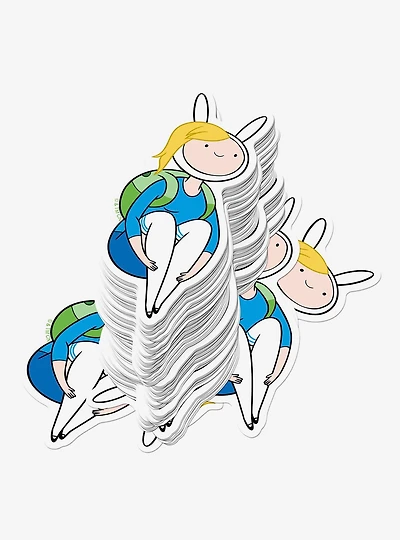 Adventure Time Fionna Sitting Miscellaneous 100ct Sticker Pack