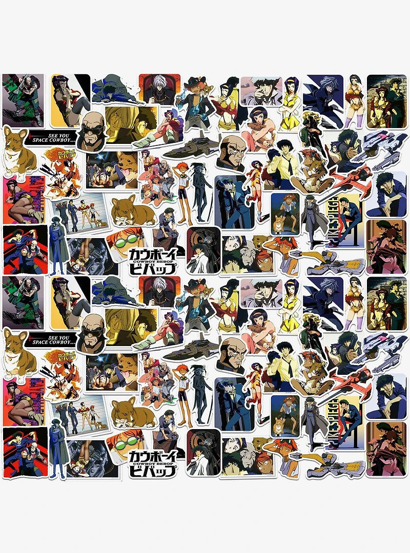 Cowboy Bebop Season 1 Miscellaneous 100ct Sticker Pack
