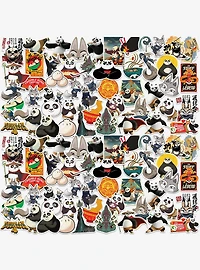 Kung Fu Panda 4 Miscellaneous 100ct Sticker Pack