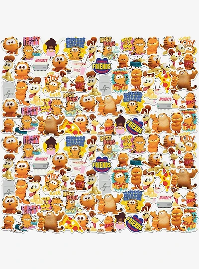 Garfield Variety 100ct Sticker Pack