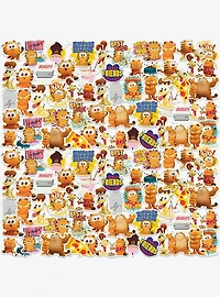 Garfield Variety 100ct Sticker Pack