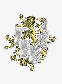 Game of Thrones Lannister Sigil Repeat Miscellaneous 100ct Sticker Pack