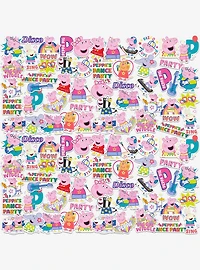 Peppa Pig Dance Party Miscellaneous 100ct Sticker Pack
