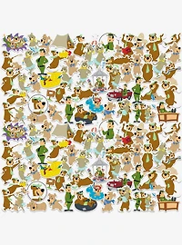 Yogi Bear Miscellaneous 100ct Sticker Pack