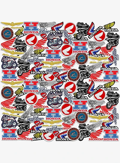 Honda Powersports Miscellaneous 100ct Sticker Pack