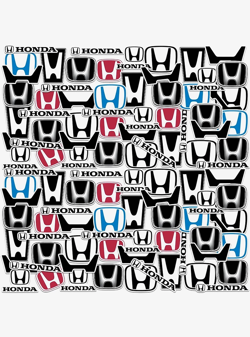 Honda Auto Logo Miscellaneous 100ct Sticker Pack