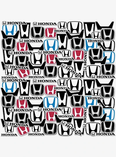 Honda Auto Logo Miscellaneous 100ct Sticker Pack