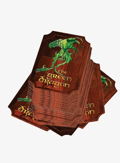 Lord of the Rings Green Dragon Miscellaneous 100ct Sticker Pack