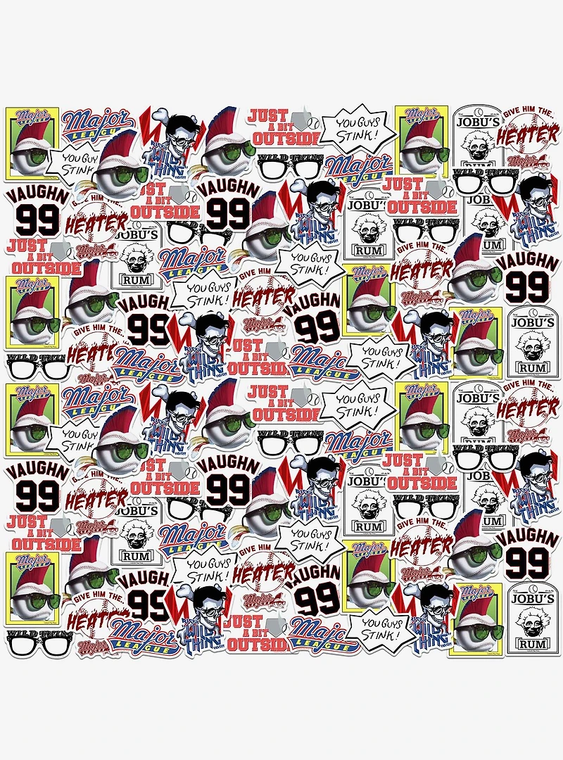 Major League Miscellaneous 100ct Sticker Pack