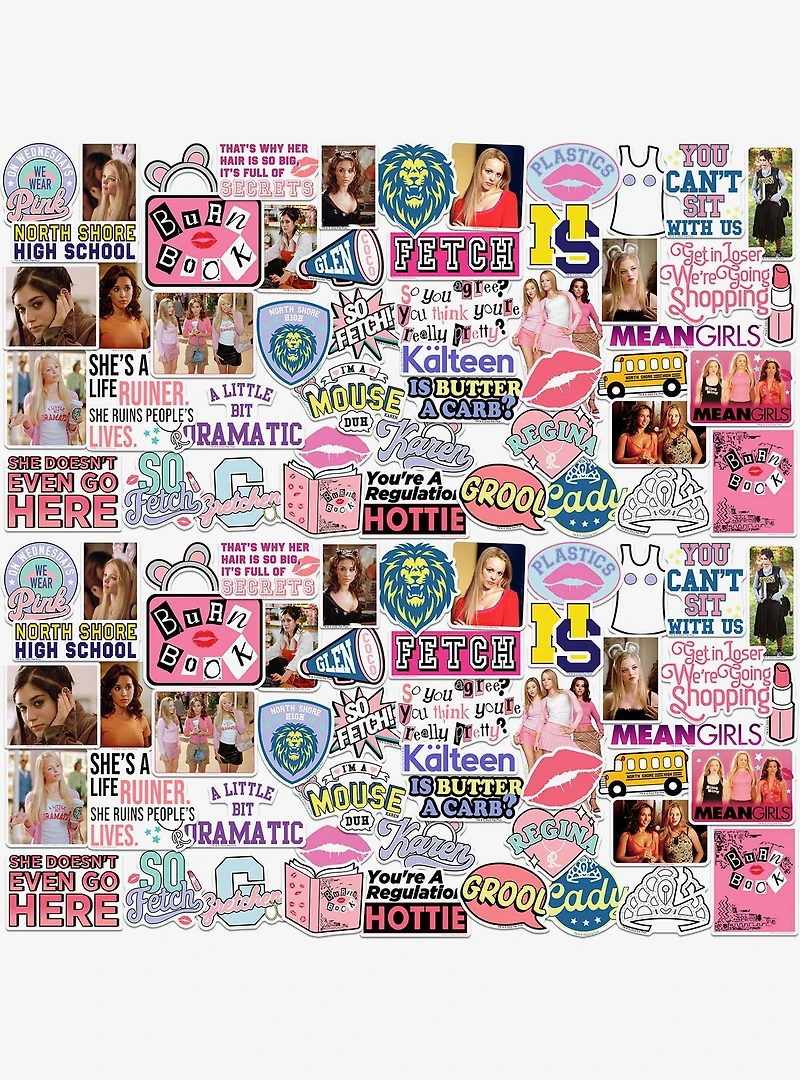 Mean Girls Miscellaneous 100ct Sticker Pack