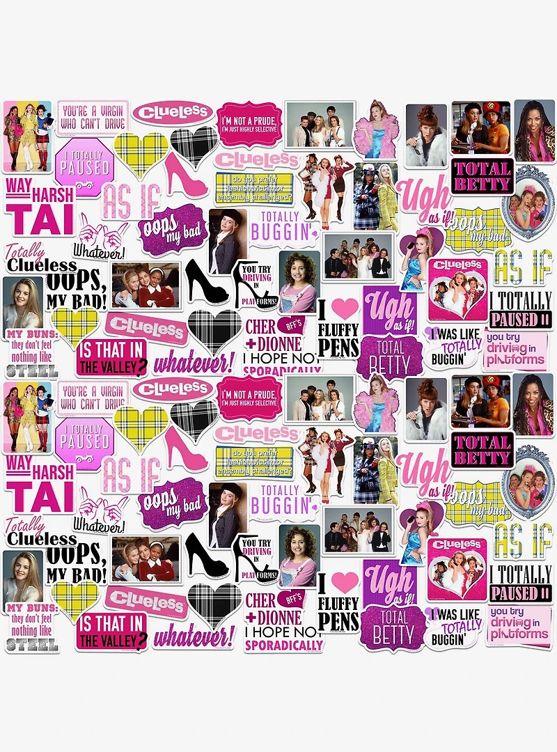 Clueless Miscellaneous 100ct Sticker Pack