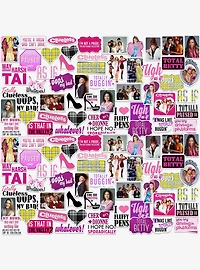 Clueless Miscellaneous 100ct Sticker Pack