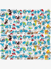 The Smurfs Smurf Miscellaneous 100ct Sticker Pack