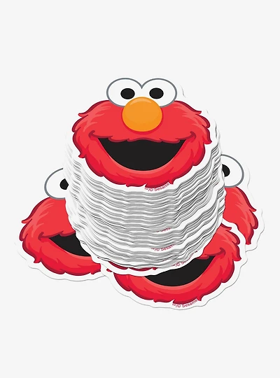 Sesame Street Elmo Face Miscellaneous 100ct Sticker Pack
