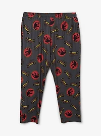 Jurassic Park Jeeps Allover Print Women's Plus Sleep Pants - BoxLunch Exclusive