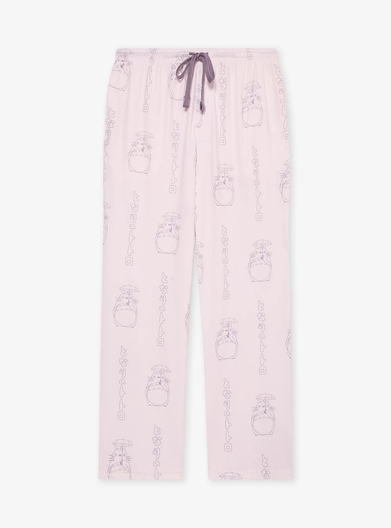 Studio Ghibli® My Neighbor Totoro Pink Allover Print Sleep Pants — BoxLunch Exclusive