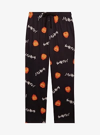 Studio Ghibli® Howl's Moving Castle Calcifer Japanese Lettering Allover Print Sleep Pants - BoxLunch Exclusive