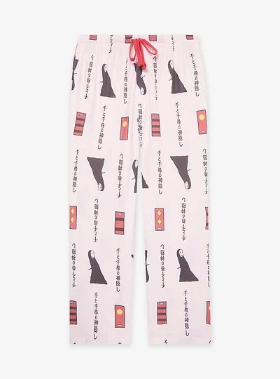 Studio Ghibli® Spirited Away No-Face & Bath Tokens Allover Print Sleep Pants - BoxLunch Exclusive