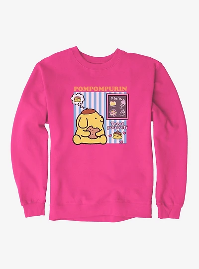 Hello Kitty & Friends Pompompurin Treat Yourself Sweatshirt