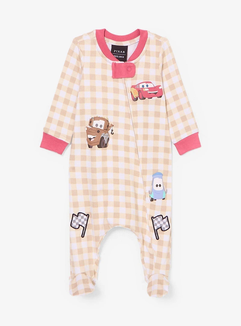 Disney Pixar Cars Checkered Infant One-Piece - BoxLunch Exclusive