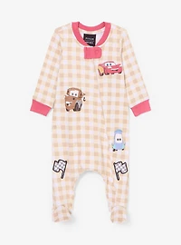 Disney Pixar Cars Checkered Infant One-Piece - BoxLunch Exclusive