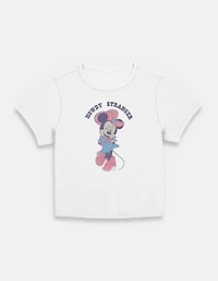 Disney Minnie Mouse Howdy Stranger Womens Baby T-Shirt