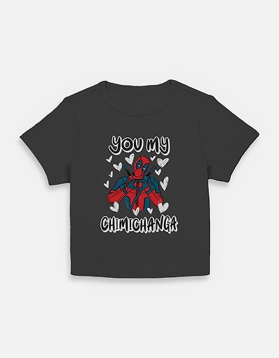 Marvel Deadpool You My Chimichanga Womens Baby T-Shirt