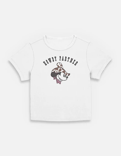 Disney Mickey Mouse Howdy Partner Womens Baby T-Shirt