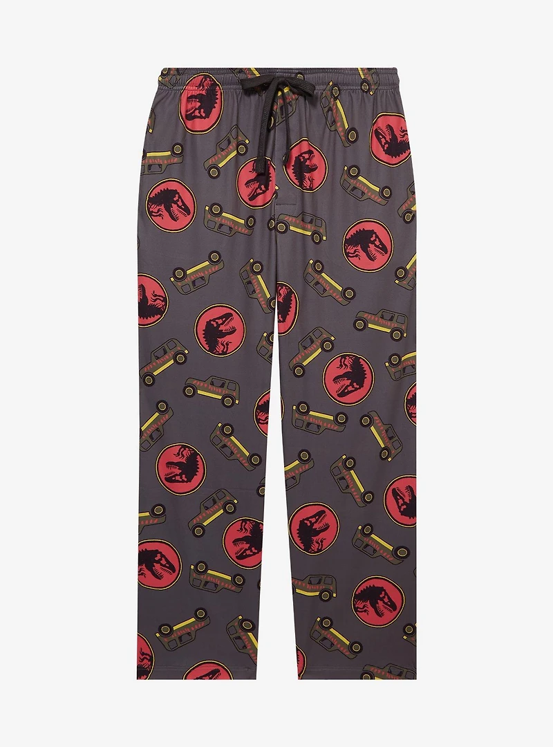 Jurassic Park Jeeps Allover Print Sleep Pants - BoxLunch Exclusive