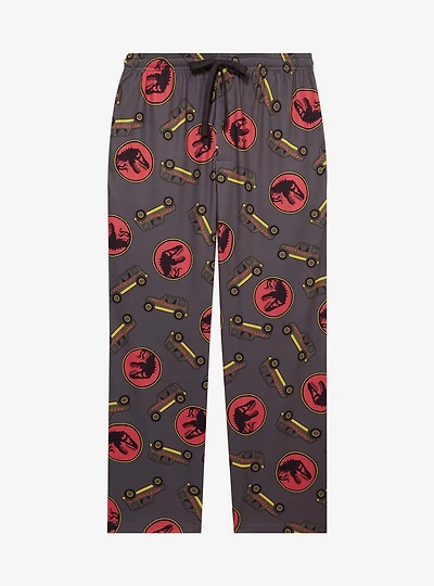 Jurassic Park Jeeps Allover Print Sleep Pants - BoxLunch Exclusive
