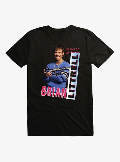 Backstreet Boys Brian Lyric Tee T-Shirt