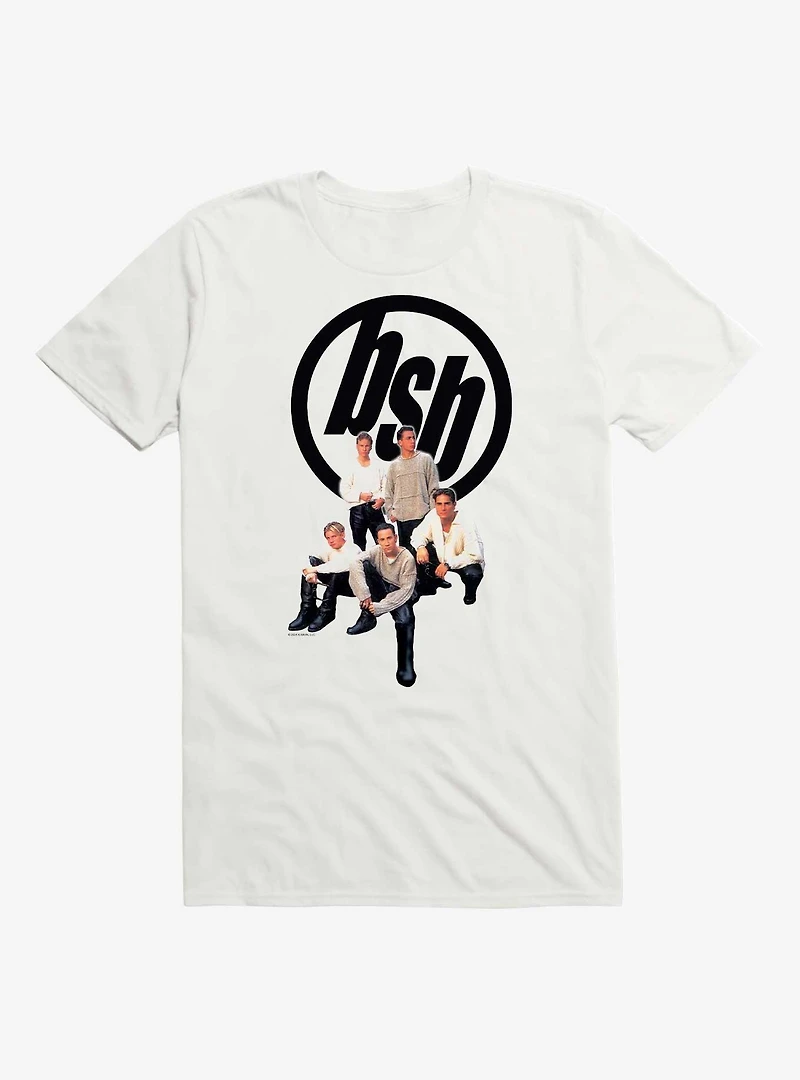 Backstreet Boys Vintage Logo Group T-Shirt