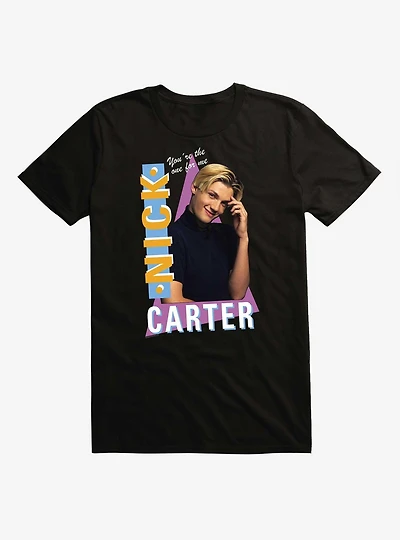 Backstreet Boys Nick Lyric Tee T-Shirt