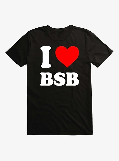 Backstreet Boys I Heart Logo T-Shirt