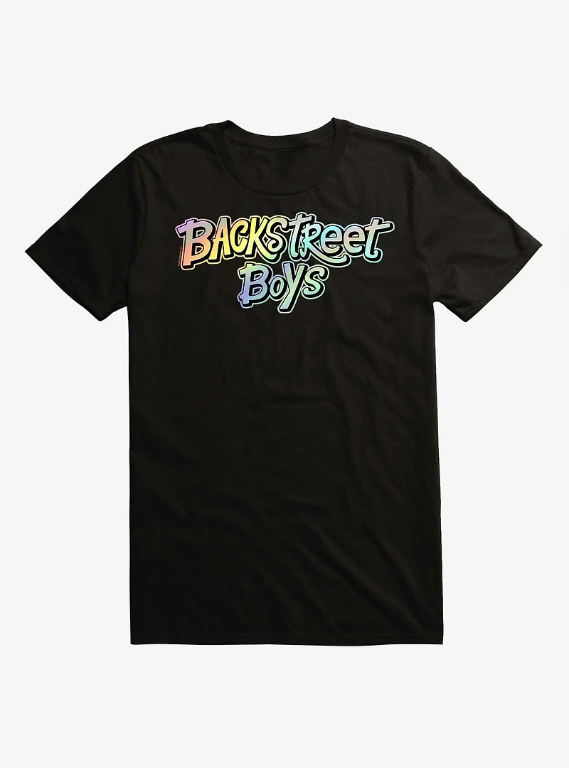 Backstreet Boys Gradient Logo T-Shirt